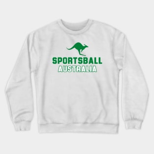 SPORTSBALL AUSTRALIA Varsity Green Crewneck Sweatshirt